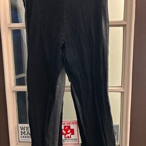 4 pack of leggings - fit like medium - 3 black and 1 gray